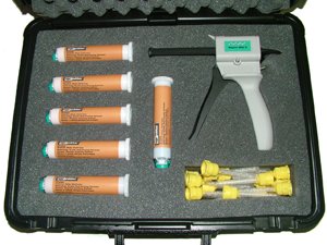 Reprorubber Orange Medium Body Quick Dispense Cartridge System Kit Complete