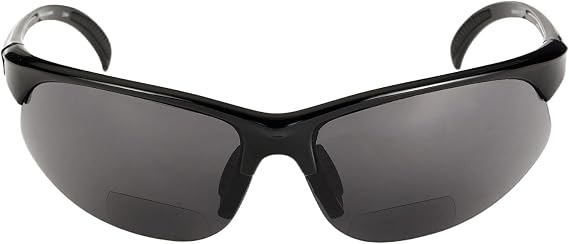 JuicyOrange Lightweight Sports Wrap Bifocal Reading Sunglasses for Men and Women