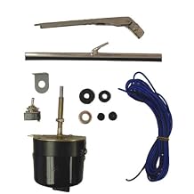 Omix-Ada | 19101.02 | Windshield Wiper Motor Conversion Kit, 12 Volt | OE Reference: 12V | Fits 1941-1968 Willys