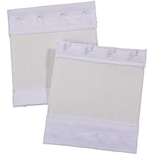 Miles Kimball 4 Hook White Bra Extenders