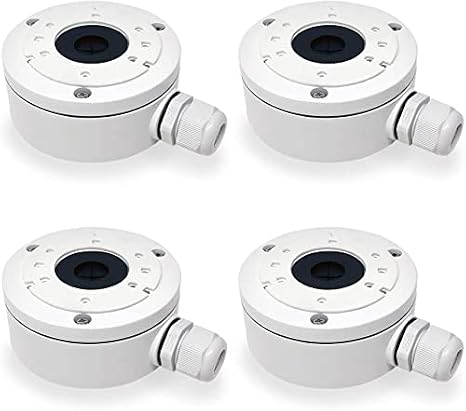 CBXS DS-1280ZJ-XS Junction Box Mount for hik-Compatible Bullet Camera (WHITE-4PK)