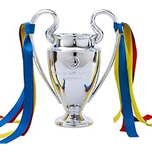 European Champions Trophy Europa Soccer League Trophies Fan Collectibles Souvenir Home Office Bar Desk Ornaments,77cm/30.3in