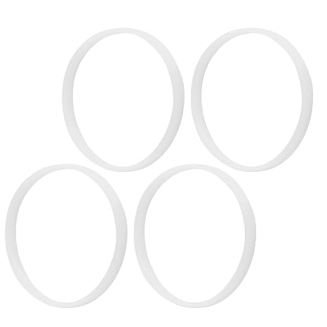 Empaque,Silicone Sealing Ring,Rubber Gasket for Blender,Bl481C Blender Blade,Gasket,Bl450C Rubber Rings 10Cm White Rubber Sealing O Gasket for Juicer Blender