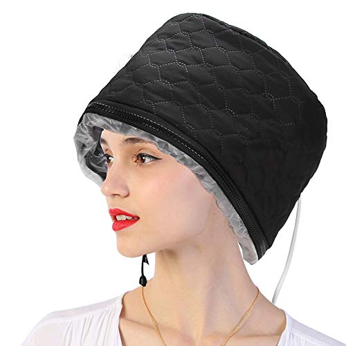 FILFEEL Hair Thermal Steamer Treatment SPA Adjustable Electric Heating Treatment Hat for Hair Care Perfect for Hot Oil Nutrition and Damage Repair