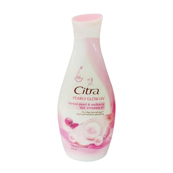 Citra Lotion Pearly Glow UV Hand & Body, 210 ml