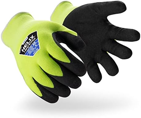HexArmor Cold Weather Helix Series Gloves | Cut and Puncture Resistant | High-Dexterity | Touchscreen Capable