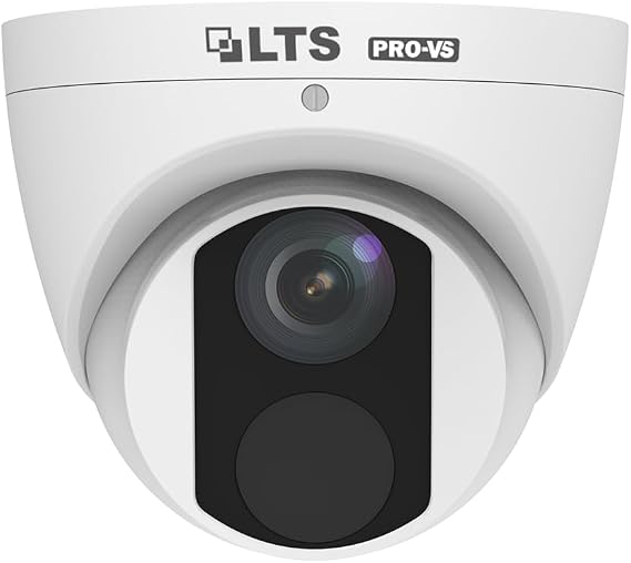LTS VSIP3182W-MDA Pro-VS 8MP Turret IP Camera, 4mm Lens, 120dB WDR, Built-in Mic, Micro SD Slot, Motion 2.0
