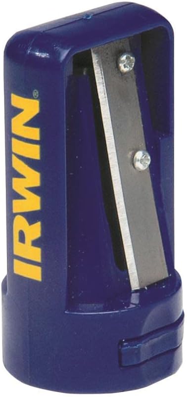 IRWIN Carpenter Pencil Sharpener (233250), Blue