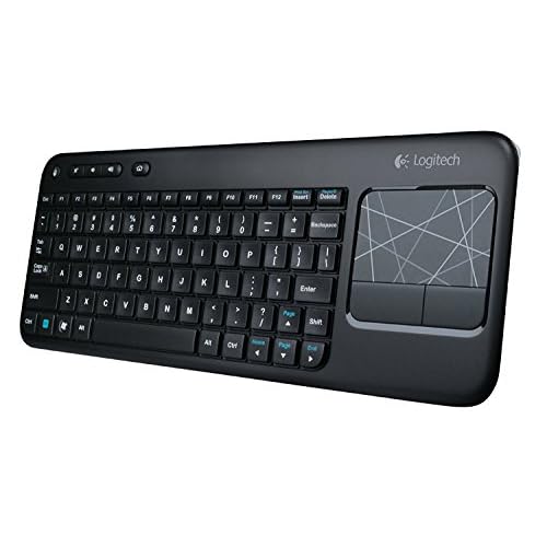 Logitech Wireless Touch Keyboard K400 with Built-in Multi-Touch Touchpad