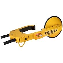 Trimax TWL100 Ultra-Max Adjustable Wheel Lock, Yellow/Black