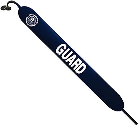 40-inch and 50-Inch Standard Rescue Tubes - Red | Heavy-Duty Vinyl Exterior | Waterproof NBR Foam | 66-Inch Towline | Ideal for Lifeguards, Swim Schools, Waterparks and Local Pools