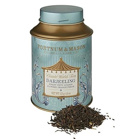 Fortnum & Mason Darjeeling FTGFOP (Finest tip Golden tip Orange Pekoe) 125g leaf MarukanIri 1 cans [Parallel import]
