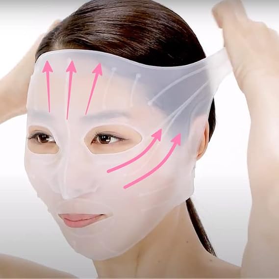 DOCTORCOS Silicone Skin Mask | Facelift Double Agoridizer | V-Line Lifting | Under Eye Mask | Forehead Wrinkle Treatment | Korean Skin Care