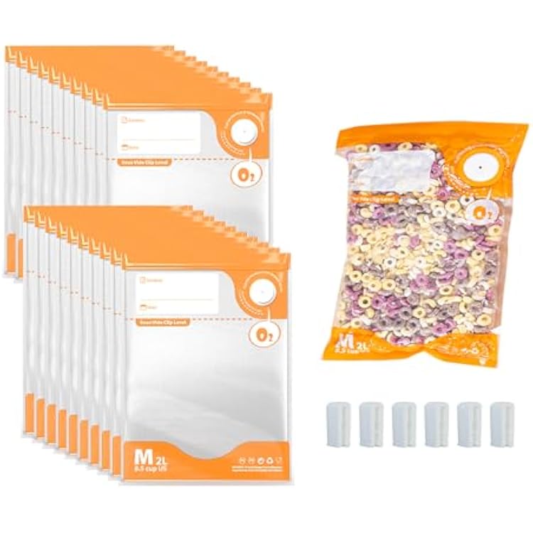Compact Vacuum Sealer for Food Contains 20 Reusable Seal Bags|10x13 Inch, Handheld Vacuum Sealer Machine,for Travel, Fresh & Save Meal Prepno pump,Easy-Clean