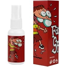 Fart Spray Extra Strong, Gag Gifts Funny Adult and Kids, Non Toxic Fart Bomb-The Ultimate Prank Kit, Red