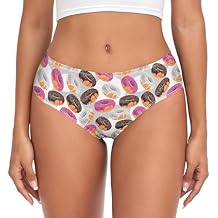 CaTaKu Womens Bikini Underwear Cute Briefs Hipster Panties for Womens Ladies Underwear Panty
