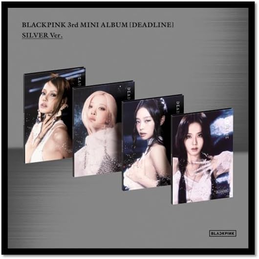 BLACK.PINK DEADLINE [Silver Ver.] 3rd Mini Album (JENNIE Ver.)