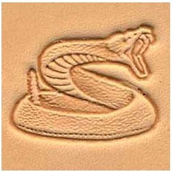 SLC Rattlesnake 3D Leather Stamp