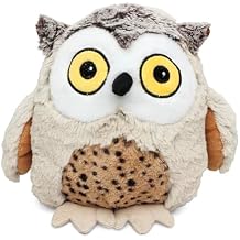 DolliBu Plush Owl Stuffed Animal - Soft Plush Huggable Brown Owl, Adorable Playtime Owl Plush Toy, Cute Forest Wildlife Bird Cuddle Gift for Kids & Adults - 8 Inch