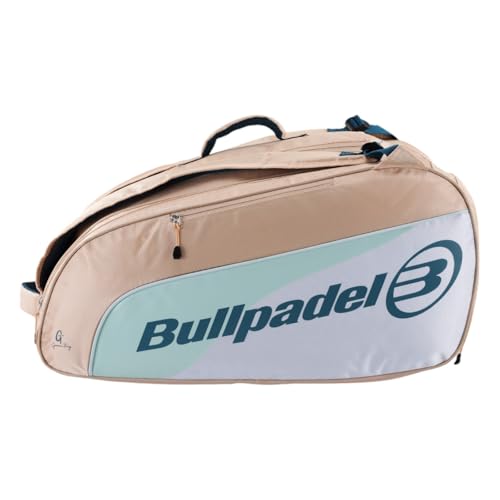 BULLPADEL Padel Racket Bag BPP-25019 Elite | Medium - Capacity Padel Bag for 4 Rackets | Thermo Compartments, Ventilated Shoe Storage - Design by Gemma Triay | Durable & Stylish Construction