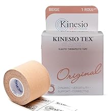 Kinesio Taping - Elastic Therapeutic Athletic Tape Tex Classic - Beige 2 in. x 13 ft
