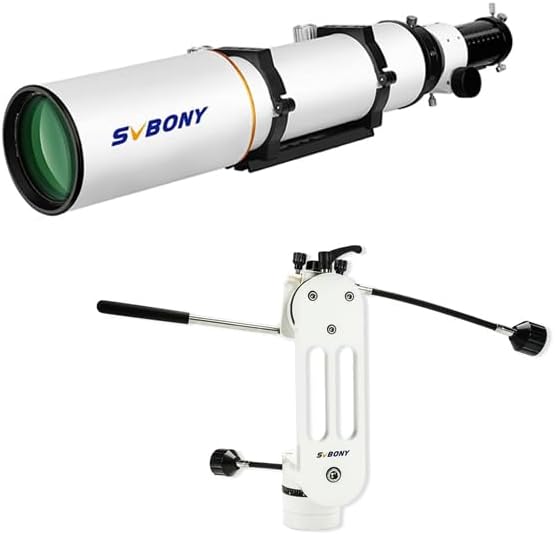 SVBONY SV503 102ED F7 Telescope, Bundle with SV225 Alt-Azimuth Mount, for Astrophotography and Observation
