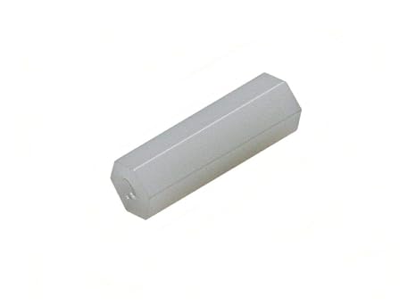 UNICORP MP435-M19-F16-M3 4.5MM Hex Female Threaded Standoff M3 THD 18MM lg Nylon QTY-25