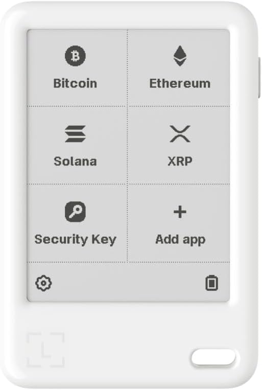 Ledger Nano Gen 5 Buz Beyazı Kripto Donanım Cüzdanı ve Recovery Key - Soğuk Cüzdan