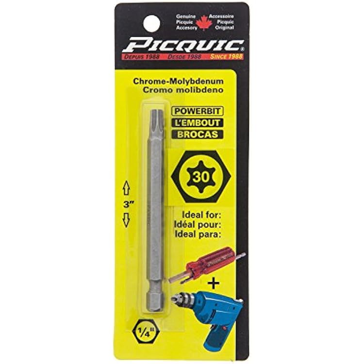 3 Powerbit Carded - Torx 30