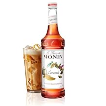 Monin - Caramel Syrup, Rich and Buttery, Great for Desserts, Coffee, and Cocktails, Gluten-Free, Non-GMO (750 ml)