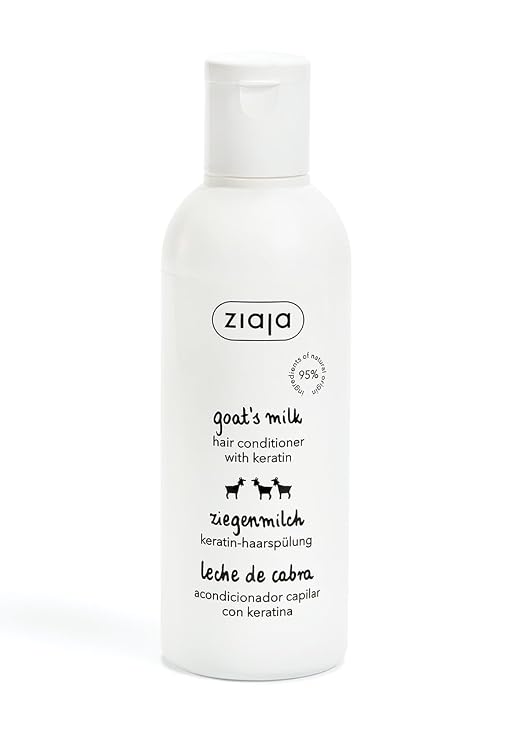 Ziaja Goat's Milk Strengthening Hair Conditioner with Keratin, 200ml