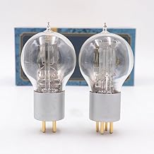 PSVANE WE101D-L WE101D Vacuum Tubes 300B Tube Base 1:1 Replica Western Electric 101D Matched Pair Hifi Vintage Audio DIY