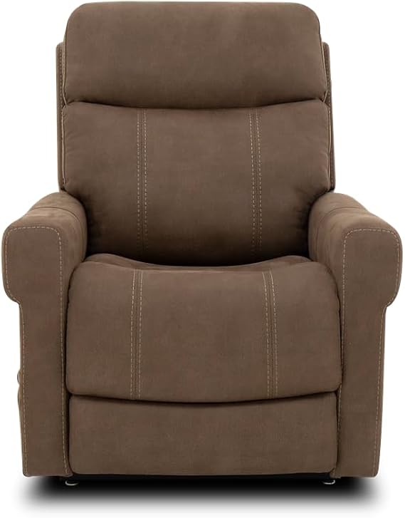 BarcaLounger Lloyd Power Lift Recliner-Stonewash-Granite
