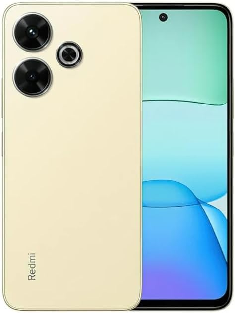 XIAOMI Redmi 13 (24049RN28L), 256GB 8GB RAM, Dual SIM, Factory Unlocked GSM, International Version - (Sand Gold)