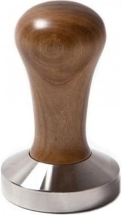 51 mm Ahşap Saplı Tamper Cafe Bar Barista Ekipmanları Kahve Espresso Temper İnox Paslanmaz