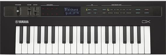 Yamaha Portable FM Synthesizer 37 Key Mini Keyboard with 4 Operator Sound Engine Interface with Built-in Speaker reface DX