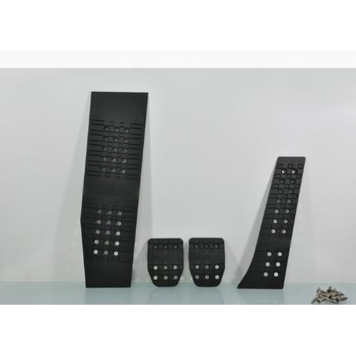 Sunny Car New Black MT Pedal Accelerator Brake Clutch Pad Brake Gas Foot Rest for BMW 1 3 Series E87