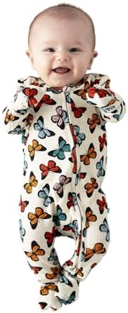 Posh Peanut Convertible Baby Sleepers - Boys Footless Baby Pajamas with 2 Way Zipper for Easy Diaper Changes