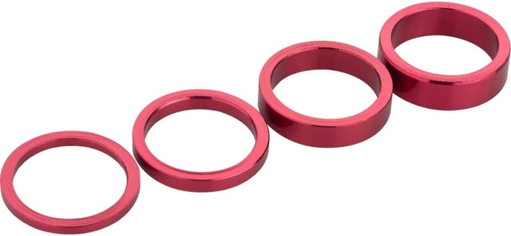 Salt Headset Spacer Set Red