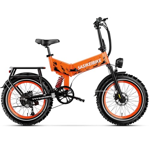Folding Electric Bike for Adults, 20 1500W Peak Fat Tire Ebike, Up to 70 Miles 30MPH Electric Mountain Bike with 52V Removable Battery, LCD Colorful Display,Dual Suspension, 7-Speed, UL Certified