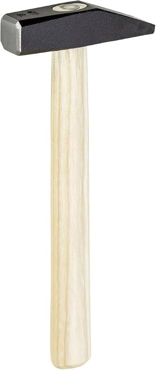 Picard Scythe Hammer No. 98 ES 500g Double Cross Peen Tool for Sharpening and Smoothing, Black Powder Coated Steel Head, Ash Wood Handle, Ring Wedge Fixture for Secure Connection 0009801