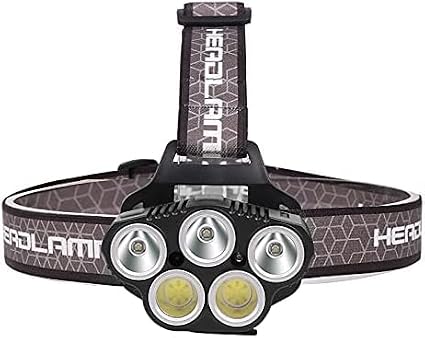 Super Bright LED Headlamp Rechargeable, 1000 Lumens Lightweight Headlamps, Powerful Head lamp Flashlight with Motion Sensor, 6 Modes,IPX4 Resistant Headlights for Camping, Running, Work,Hiking