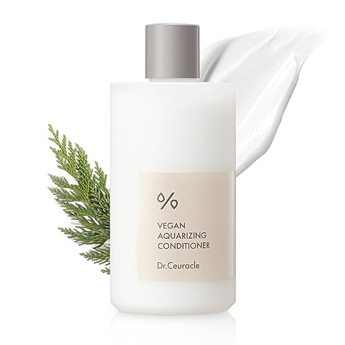 leegeehaam Dr.Ceuracle Vegan Aquarizing Conditioner for Dry Hair - Daily Moisturizing Hair Care with Aqua Seal, Hyaluronic Acid, Cypress Tree, Paraben & Silicone-Free