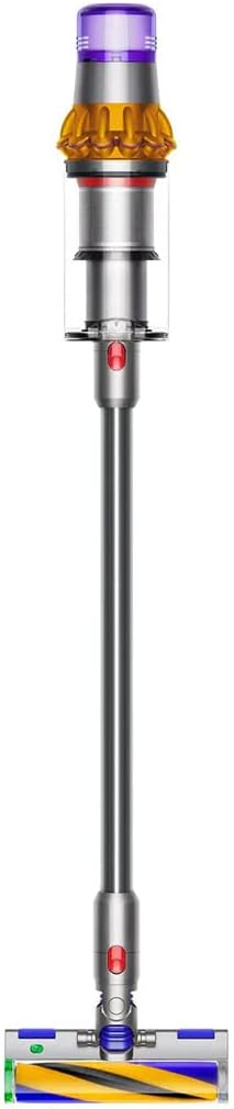 Dyson Detect Absolute V15 Cordless Vacuum Cleaner 369372-01, Yellow & Nickel