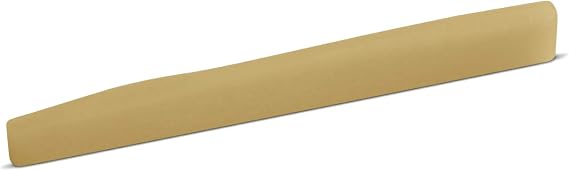 Unbleached Bone Saddle - Fits Some Post-2009 Taylor Guitars - Wave Compensation - 9 mm Height