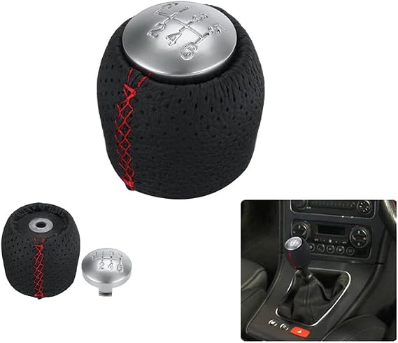 6 Speed Manual Gear Shift Knob Shifter Lever Handball for Alfa Romeo 159 Brera Spider 05-11