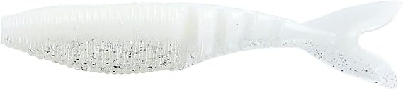 Yamamoto Zako 4'' Multi-Use Soft Plastic Fishing Angling Swimbait Lure Designed To Mimic Bluegill Or Shad - 6 Pack, Sight Flash