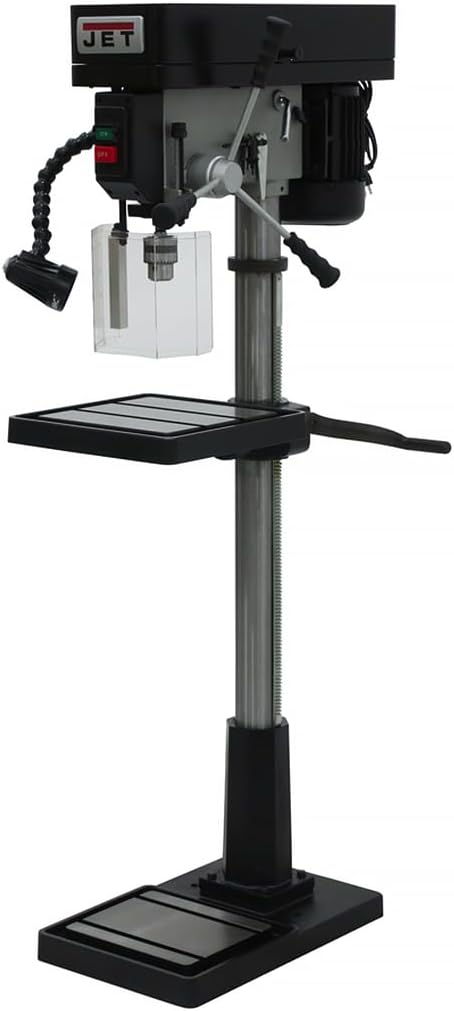 JET 17-Inch Floor Drill Press, 12 Speed, 1 HP, 115V 1Ph (Model IDP-17)
