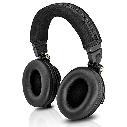 ATH M50X Headband Cover - Also Compatible with ATH M50, M40X, M40, Cloud 2, Cloud Pro, Cloud Alpha, G PRO X, HS50, HS60, HS70 Headphones Black