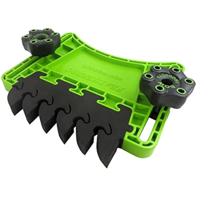 BOW Products FeatherPRO FP1 - Featherboard for Table Saws, Router Tables and Band Saws - EVA Feathers that Reduce Kickback - Woodworking Tools and Safety Accessories